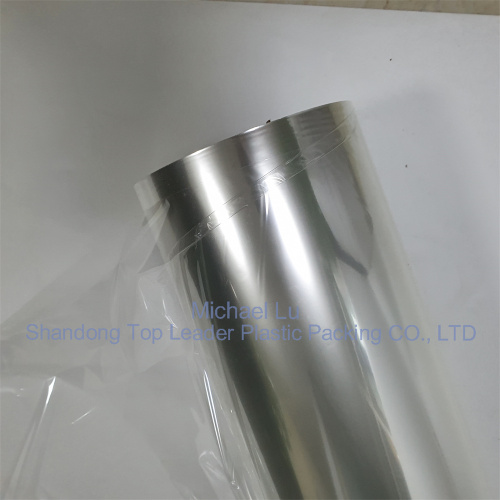 Transparent BOPET plastic sheet roll base film