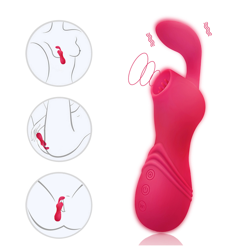 Female Pleasure Suction Wand with Vibration