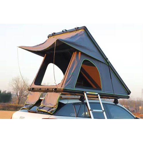 클램 쉘 블랙 하드 쉘 지붕 상단 RTT 텐트