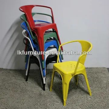 Outdoor Metal Dining Chair Vintage Chair Available In Different Colors