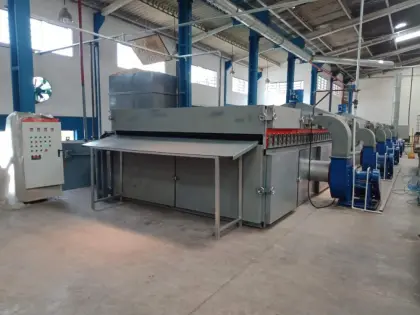 New Technology Roller Dryer Heated by Biomass Burner