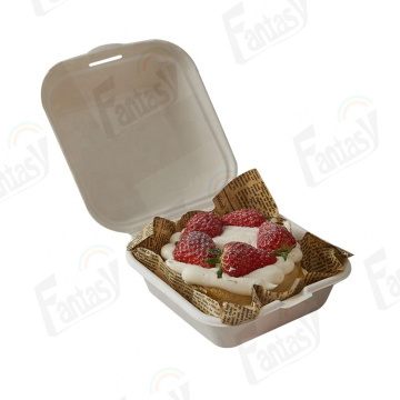 Disposable degradable packing box