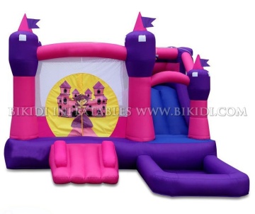 Princess Palace Inflatable Combo with Slide H1003
