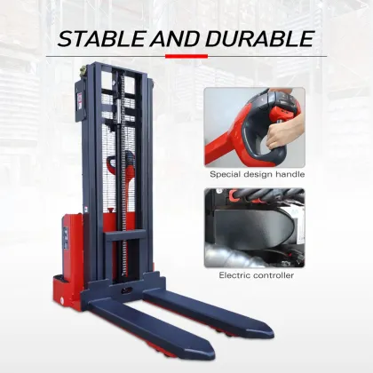 Wholesale High Quality Electric Pallet Stacker Linde 3m 1500kg