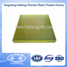 Màu vàng trong suốt Bảng Polyurethane PU Sheet