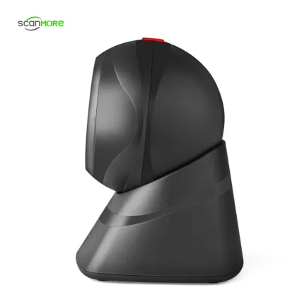 Desktop flatbed 1D omnidirectional laser barcode scanner