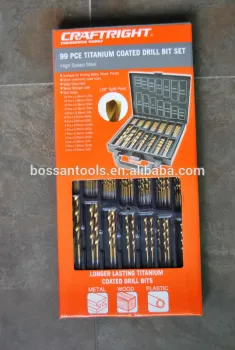 99PCS TWIST DRILL SET
