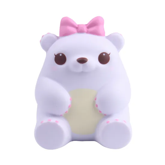 DOORO Bear Boy Doll - White
