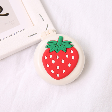 Portable DIY Cartoon Makeup Comb with Compact Design and Massage Function