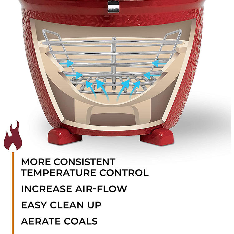 Charcoal Basket temperature control