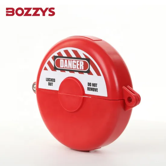 BOZZYS Industrial Safety Rotating Standard Gate Valve Lockout for Valves 165-254MM Handwheel Diameter