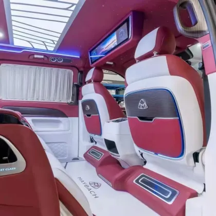 RELY AUTO 2022 Luxury Van Car Seat Back Table for W447 V-Class, Vito, V300, Metris, Maybach