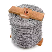galvanized fence barbed wire