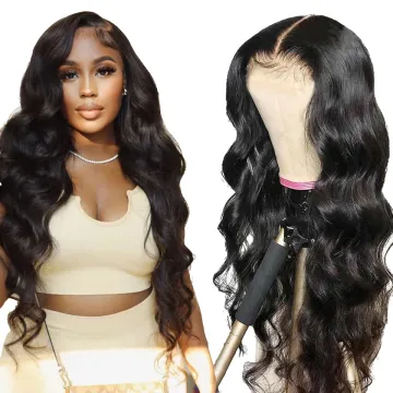 Hd Full 360 Lace Frontal Wig Raw Brazilian Virgin Body Wave Human Hair Transparent Lace Front Wig Natural Human Hair Wig Vendor
