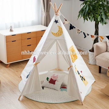 Wholesale cotton canvas kids children indoor play for peugeot partner tepee tent