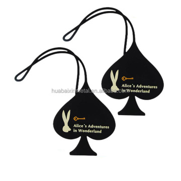 Cute Black Silicone Luggage Tag - Huabaixin Korean Version Customizable Little Lion Travel Equipment