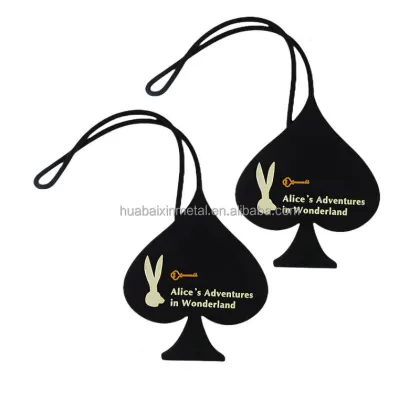 Cute Black Silicone Luggage Tag - Huabaixin Korean Version Customizable Little Lion Travel Equipment
