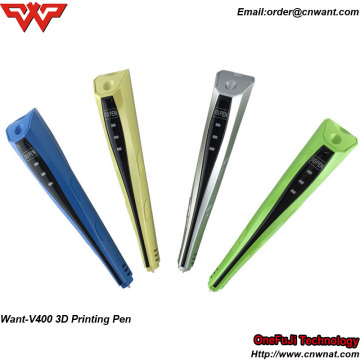 Upgraded Version1.75mm ABS/PLA 3D Drawing Printing Pen With Free Filament 3D Pen Adapter Creative Gift for Kids Printer Pens