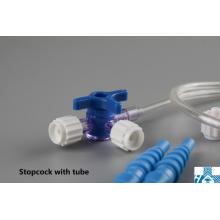 Conjunto médico IV Stopcock lipid resistence nonresistence