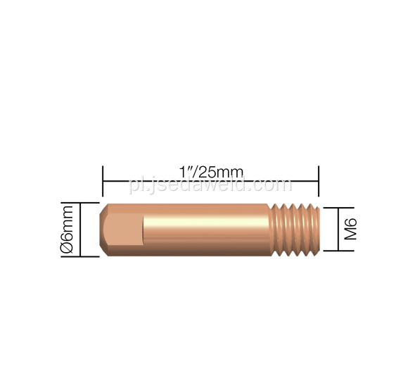 BINZEL MIG WELDING 141.0007 PORADA KONTAKTOWA M6