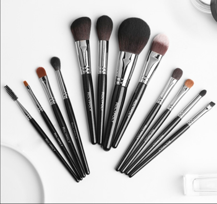 Portable Makeup Brush Set With Soft Hair