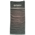 Personalized embroidered cotton gym towel with zipper pocket