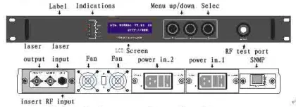 External CATV 1550nm optical transmitter for 160km distribution network