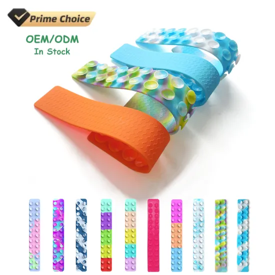 Popular Australian 2 or 3 Handles Silicone Wrist Fidget Bracelet and Suction Toy for Stress Relief and Autism Support