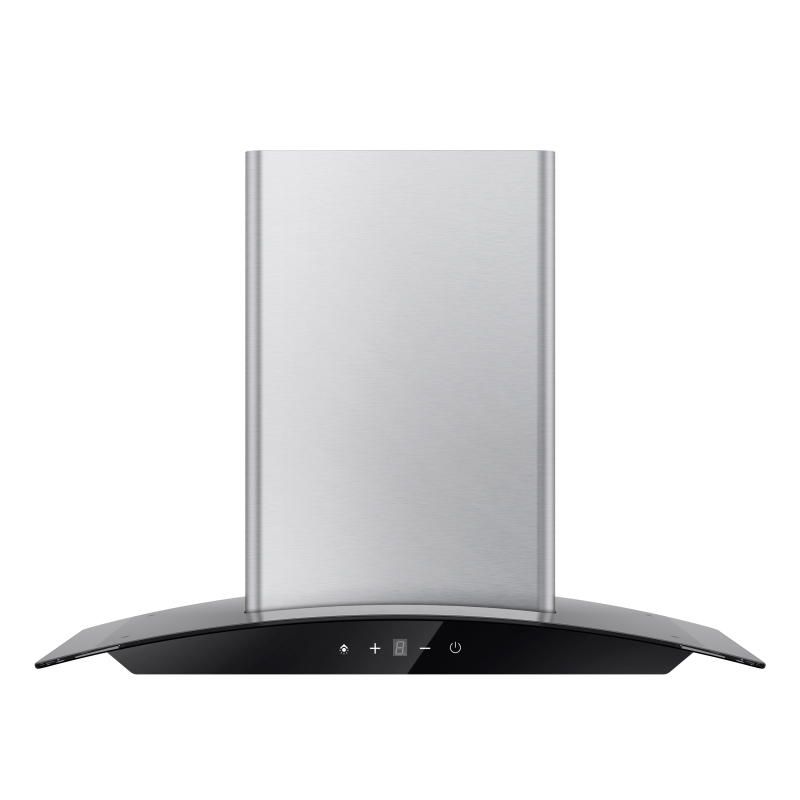 Home Appliance 3 Speed Touch Control Stainless Steel 900 mm Aluminium Filter 24# Copper Motor Range Hood