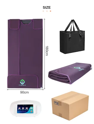 3 heating zone sauna blanket sweating thermal blanket