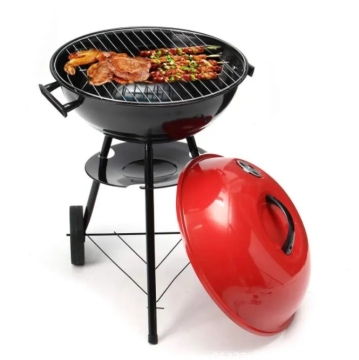 Compact Foldable Smokeless Grill Kettle for BBQs and Camping