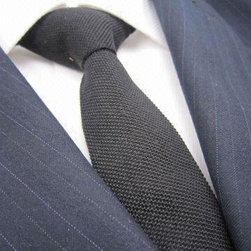 Pre-tied Knitting Tie, OEM Orders are Welcome, Customized Designs are Accepted