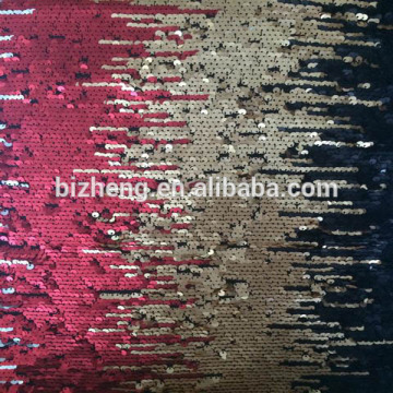 beauty gold sequin embroidery fabric with sequin material