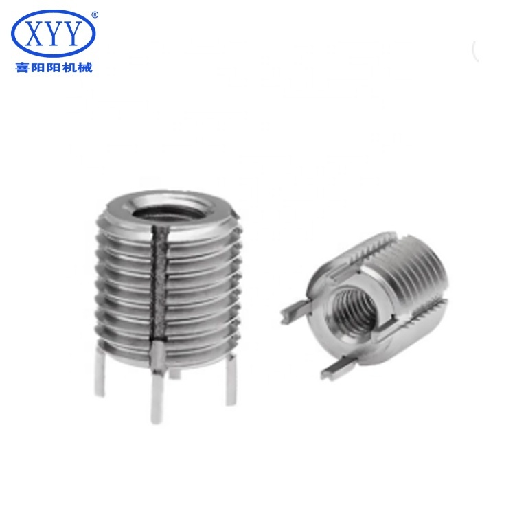 Industrial Key Locking Fasteners Carbon Steel M5 M6 M8 M10 Screw Thread Inserts Nut 10mm Length M12 Thread Size Industrial Use