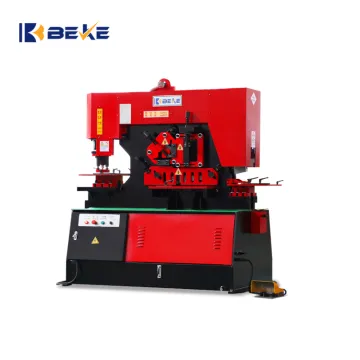 Hydraulic Q35Y-20 Sheet Metal Cutting and Punching Iron Worker with Dual Motor System