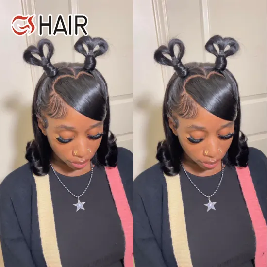 GS Wholesale 13x6 HD Lace Front Wig - Cuticle Aligned Raw Hair Glueless Full HD Lace Frontal for Black Women