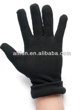 Polar fleece fabric gloves, winter thermal glove
