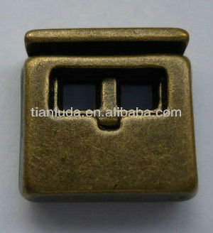2 holes square metal stopper