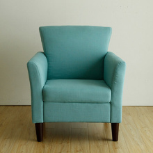Enkelt sits Trä soffa stolar med ottoman
