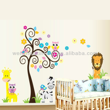 wholesale custom home decor animal wall decal vinyl sticker