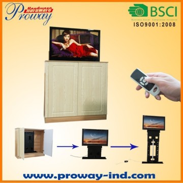 tv lift mechanism with remote control