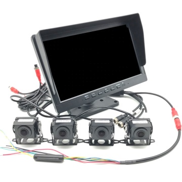 Kit de moniteur de caméra de camion 1080p avec vue surround et écran