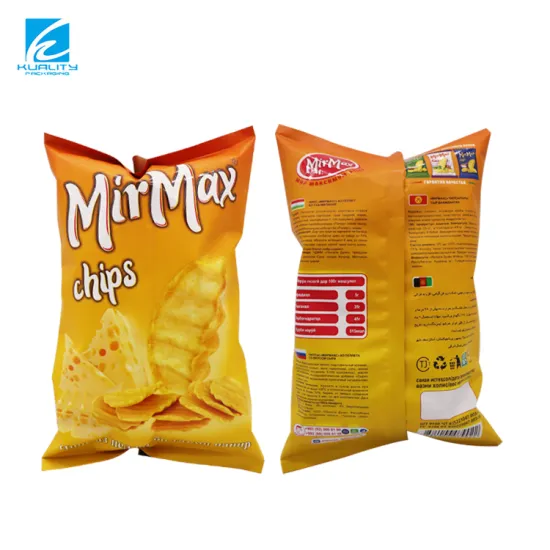 Customized Plastic Aluminum Foil Packaging Bags for Potato Chips