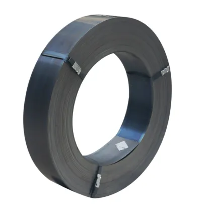 Heat treated steel strips for saw blade