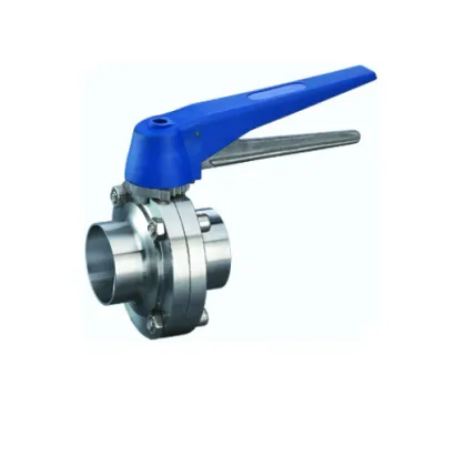 Threaded Butterfly Valve AISI 304/316L Duck Tip Type/Welded