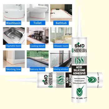 SMD688 Quick Dry Acid Cure Super Silicone Sealant
