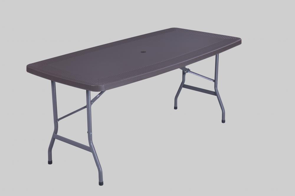جديد الروطان تصميم مظلة طاولة بلاستيكية قابلة للاستخدام