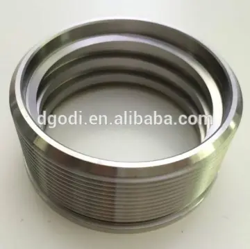 industrial sewing machine spare parts of threaded stainless steel sleeve