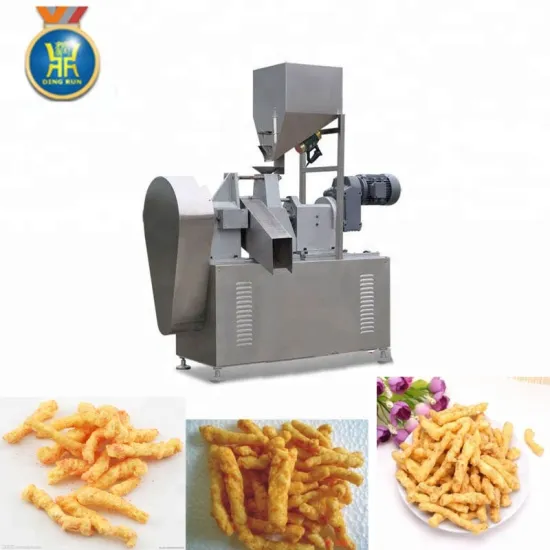 120 kg/h fried kurkure snack machine