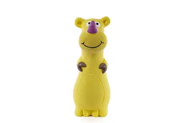 Durable Puppy Shape Latex Dog Chew Toy